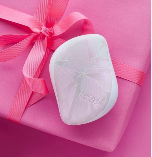 Компактная расческа Tangle Teezer 'Smashed Holo Pink'