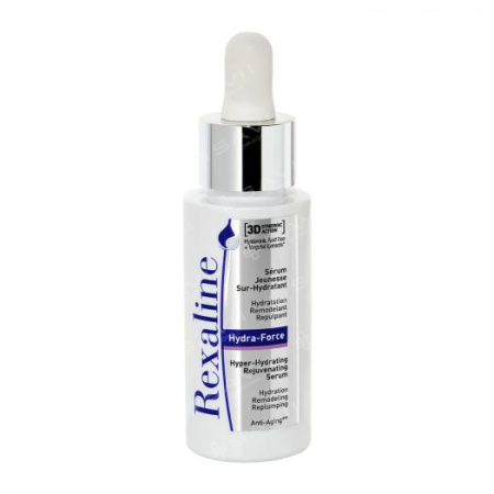 Сыворотка для лица увлажняющая омолаживающая REXALINE 3D Hydra-Force 30 ml