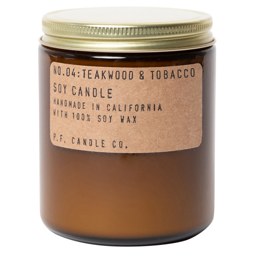 Стандартная свеча Тиковое дерево и Табак Teakwood & Tobacco