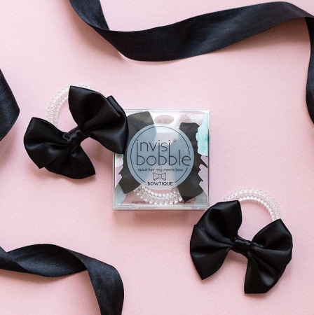 Резинка для волос "BOWTIQUE True Black"